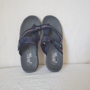 Sketchers Reggae Stockholm Sandals Navy Size 7